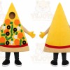 Pizza Cone Mascot Costume
