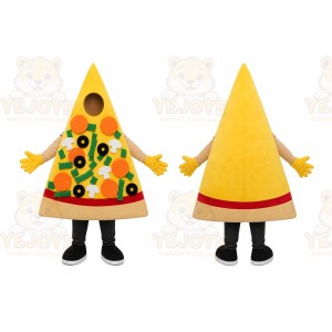 Pizza Cone Mascot Costume