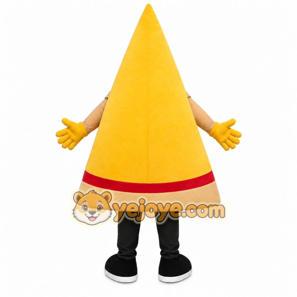 Pizza Cone Mascot Costume