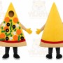 Pizza Cone Mascot Costume