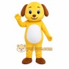 Yellow Puppy Mascot Costume Yellow Puppy Mascot Costume