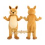 Tan Kangaroo Mascot Costume