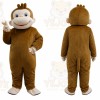 Brown Monkey Mascot Costume