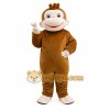 Brown Monkey Mascot Costume Brown Monkey Mascot Costume