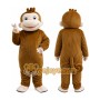 Brown Monkey Mascot Costume
