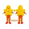 Yellow Star Mascot Costume Yellow Star Mascot Costume