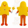 Yellow Star Mascot Costume