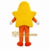 Yellow Star Mascot Costume Yellow Star Mascot Costume