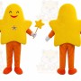 Yellow Star Mascot Costume