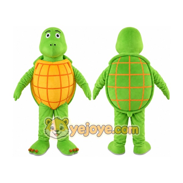 Green Turtle Mascot Costume