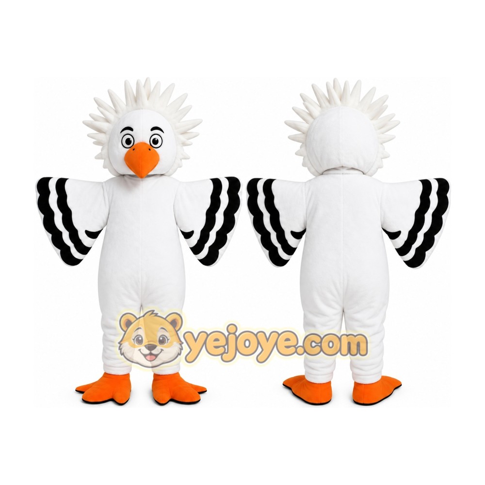 White Owl Mascot Costume