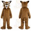 Brown Leopard Mascot Costume