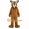 Brown Leopard Mascot Costume Brown Leopard Mascot Costume