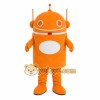 Orange Robot Mascot Costume Orange Robot Mascot Costume