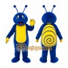 Blue Snail Mascot Costume Blue Snail Mascot Costume