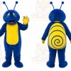 Blue Snail Mascot Costume