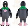 Gray Bird Mascot Costume