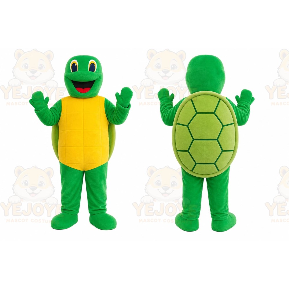 Green Turtle Mascot Costume