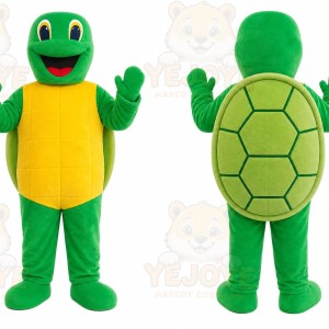 Green Turtle Mascot Costume