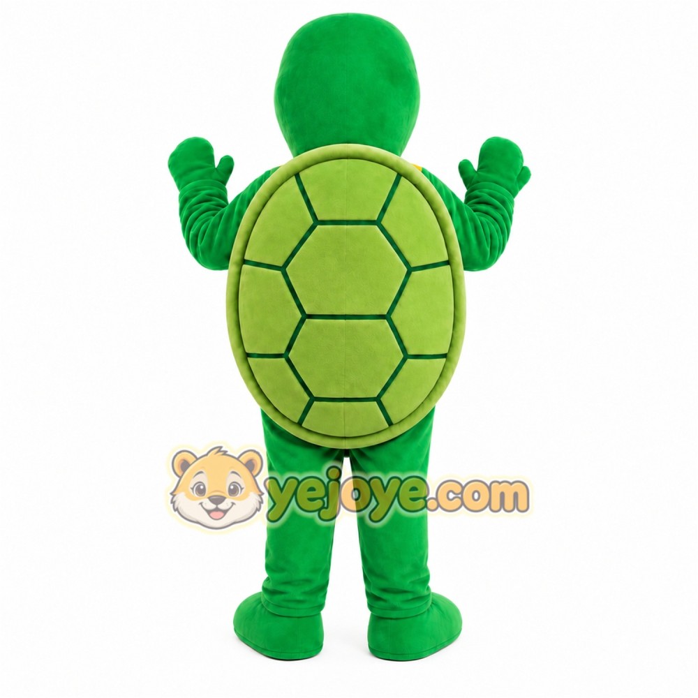 Green Turtle Mascot Costume