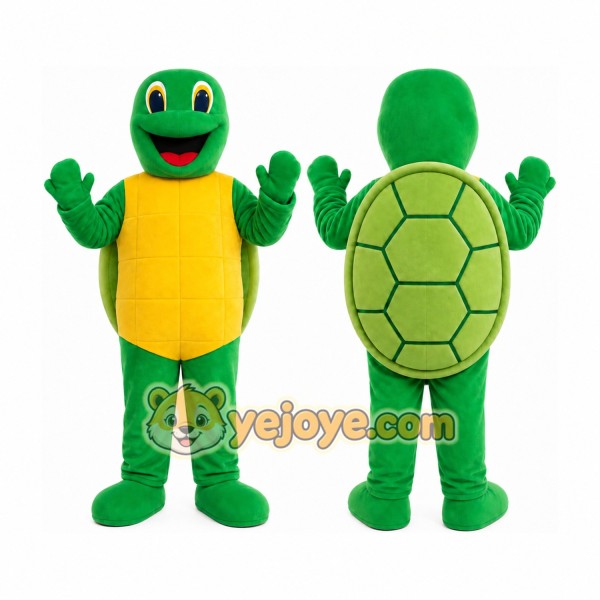 Green Turtle Mascot Costume