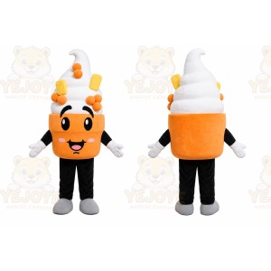 Orange Ice Cream Mascot Costume