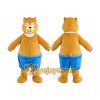 Bear Blue Shorts Mascot Costume Bear Blue Shorts Mascot Costume