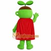 Green Elf Girl Mascot Costume