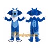 Blue Dragon Mascot Costume Blue Dragon Mascot Costume