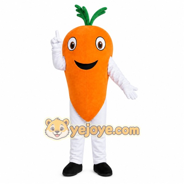 Orange Carrot Mascot Costume