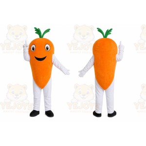 Orange Carrot Mascot Costume