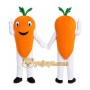 Orange Carrot Mascot Costume