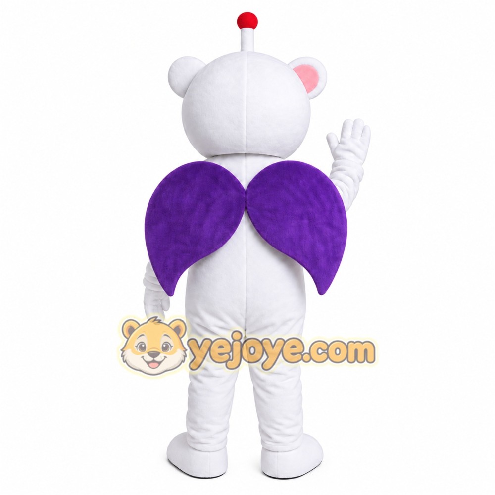 White Fairy Mascot Costume White Fairy Mascot Costume