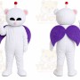 White Fairy Mascot Costume