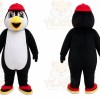 Black Penguin Mascot Costume