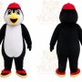 Black Penguin Mascot Costume