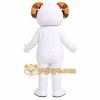 White Puppy Mascot Costume