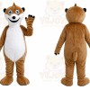 Brown Squirrel Mascot Costume