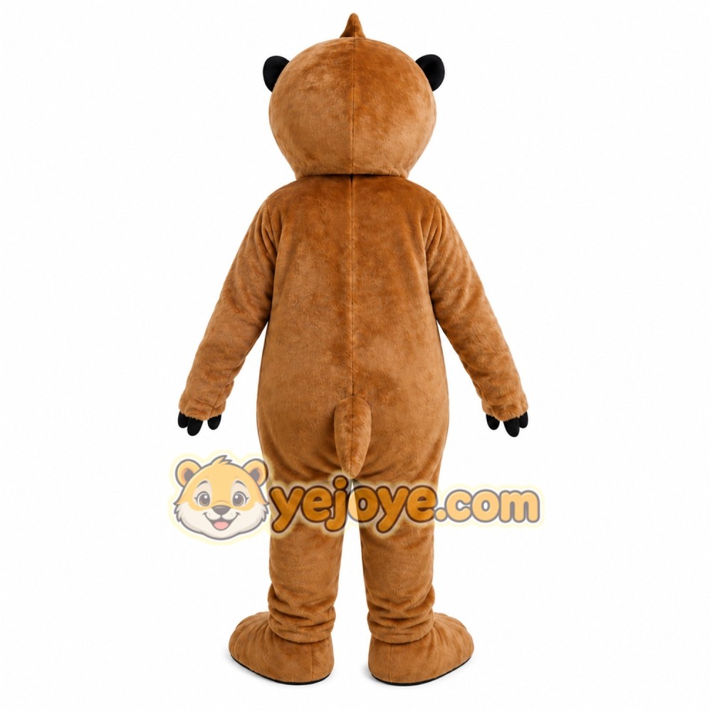 Brown Squirrel Mascot Costume Brown Squirrel Mascot Costume
