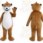 Brown Squirrel Mascot Costume