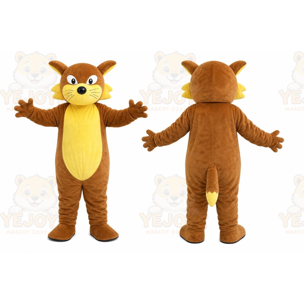Brown Monkey Mascot Costume