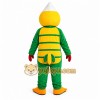 Green Parrot Mascot Costume Green Parrot Mascot Costume