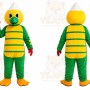 Green Parrot Mascot Costume