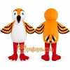 Orange White Bird Mascot Costume Orange White Bird Mascot Costume
