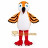 Orange White Bird Mascot Costume Orange White Bird Mascot Costume