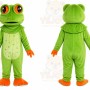 Green Frog Mascot Costume