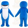 Blue Shark Mascot Costume