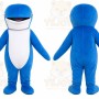 Blue Shark Mascot Costume