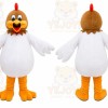 White Chicken Mascot Costume