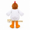 White Chicken Mascot Costume White Chicken Mascot Costume